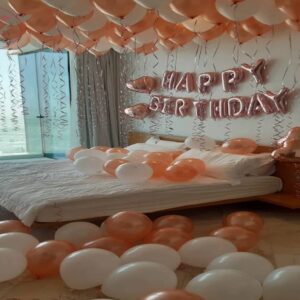 Rose gold Bliss Balloon Birthday Room Decor