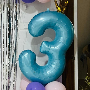 Shimmering Birthday Balloon Decor
