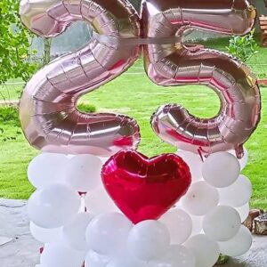 Elegant Outdoor 25th Anniversary Decoration