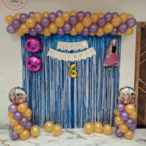 Magical Barbie Balloon Decor