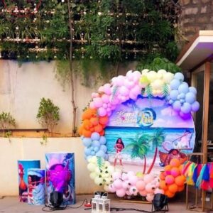 MOANA THEME BALLOON RING DECOR