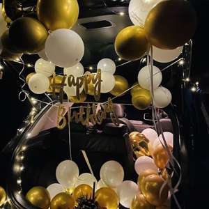 Gold & White Luxury Setup