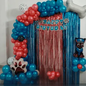Full Paw Patrol Birthday Stage Setup