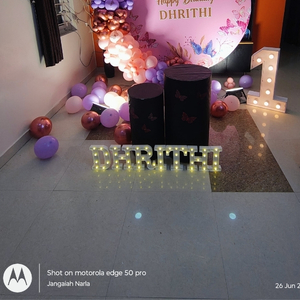 Butterfly Theme Pink and Purple Balloon Arch Birthday