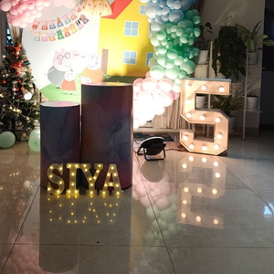 Colorful Cartoon House Theme DIY Balloon Arch