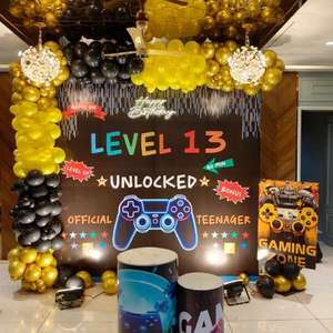 Epic Gaming Party Balloon Decoration