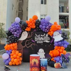 Halloween Balloon Arch Decorations
