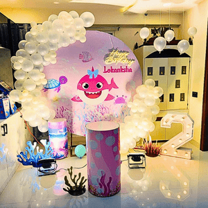 Baby Shark 2nd Birthday Decoration Kit