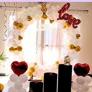 Romantic Love Balloon Ring Surprise Decoration Set