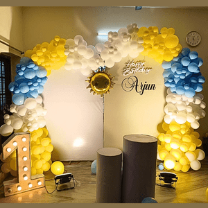 Sunshine Theme 1st Birthday Balloon Arch Decoration Set