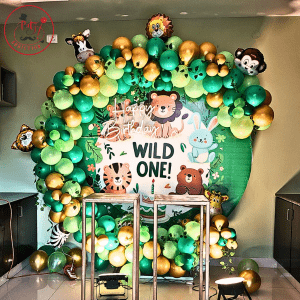 Wild Jungle Ring Birthday Decoration