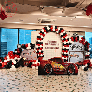 Racing Cars Theme Birthday Decoration
