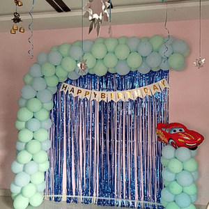 Cars Theme Birthday Decoration Kit