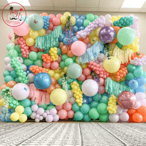 Luxury Pastel Balloon Wall Decoration