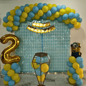 Minion Theme Birthday Decoration