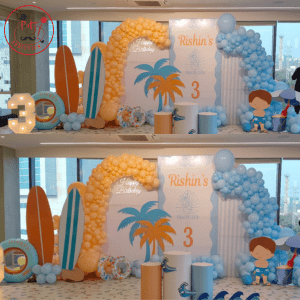 Tropical Beach Theme Birthday Decoration