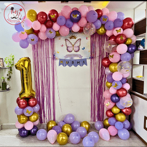 Royal Purple Birthday Frame