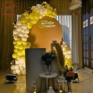 Luxury Golden Ring Baby Shower Decoration
