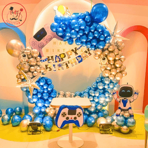 Royal Gaming Theme Ring Birthday Decoration