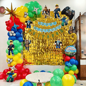Roblox Theme 9th Birthday Decoration Kit