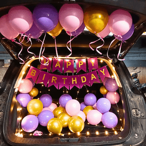 Car Boot Birthday Surprise Decoration Kit