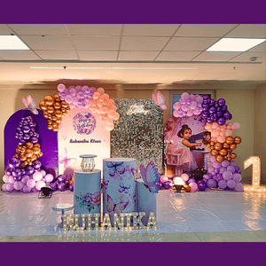 Enchanted Princess 1st Birthday Decoration Kit