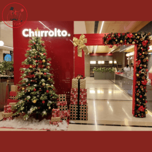 Luxury Christmas Entrance Arch Decoration