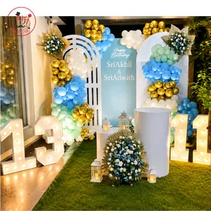 Elegant Birthday Backdrop Decoration
