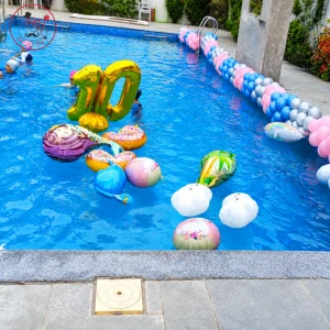Poolside & Grand Staircase Balloon Decoration Package